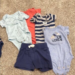 4 Piece Bundle newborn baby onesies